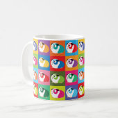 Mug Pop Art Guinea Pigs (Devant gauche)