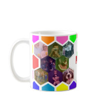 Pop Art Honeypeb Famille Photo Collage Personnalis