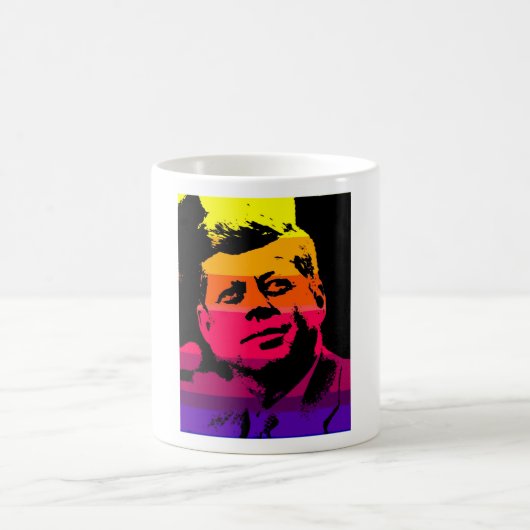 Mug Pop Art Jack JFK John F. Kennedy (Centre)