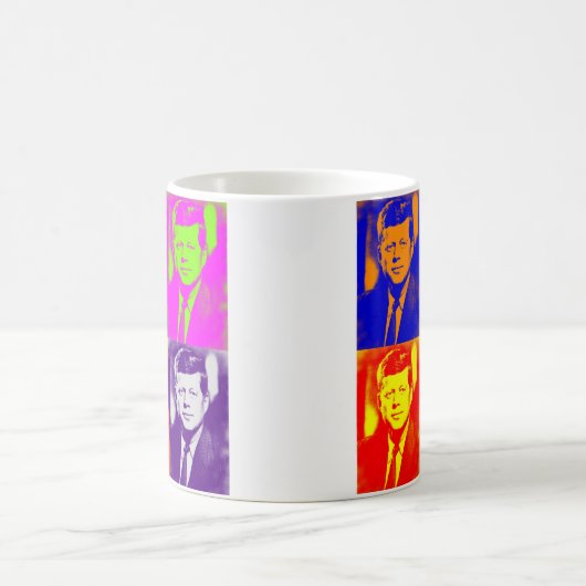 Mug Pop Art Jack JFK John F. Kennedy (Centre)