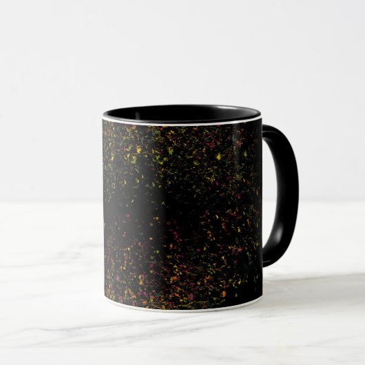 Mug Pop Art Lèvres colorées (Devant droit)