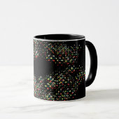 Mug Pop Art Lèvres colorées (Devant droit)