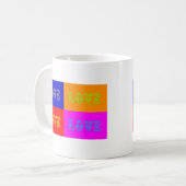 Mug Pop Art Love (Devant gauche)