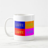 Mug Pop Art Love (Gauche)