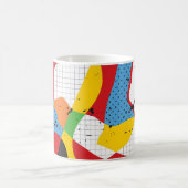 Mug Pop Art, Minimalisme Vibrant. (Centre)
