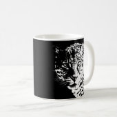 Mug Pop Art Moderne Animaux Modèles Leopard (Devant droit)