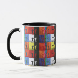 Mug Pop art n°1 par Yeshaya Dank - unité et harmonie