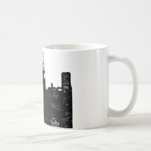 Mug Pop Art New York Silhouette