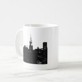 Mug Pop Art New York Silhouette (Devant gauche)