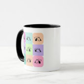 Mug Pop Art Panda Bear Mix (Devant gauche)