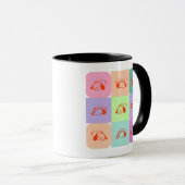 Mug Pop Art Panda Bear Mix (Devant droit)