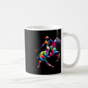 Mug Pop Art Polo Équitation Chevaux équitation Ho éque