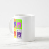 Mug Pop Art Skull (Devant gauche)
