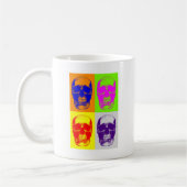 Mug Pop Art Skull (Gauche)