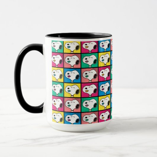Mug Pop Art Snoopy Lips | Mod pour vous Motif (Gauche)