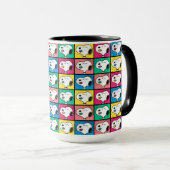 Mug Pop Art Snoopy Lips | Mod pour vous Motif (Devant droit)