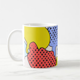 Mug Pop Art Splatz : Dessin comique