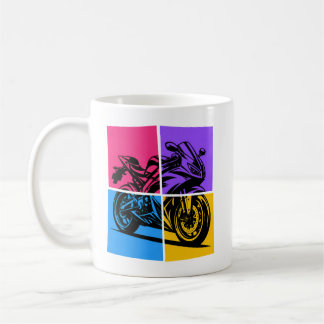 Mug Pop Art Sports Bike