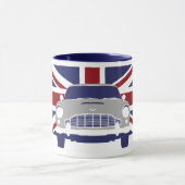 MUG POP ART UNION JACK DB5 CAR AUTO (Centre)