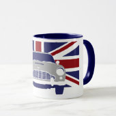 MUG POP ART UNION JACK DB5 CAR AUTO (Devant droit)
