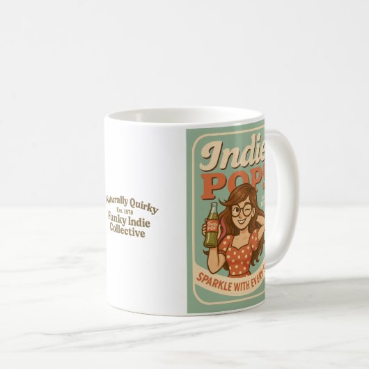 Mug pop Indie (Devant droit)