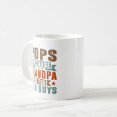 Mug Pop Parce Que Grand-Père Est Pour Les Vieux Fêtes  (Devant gauche)