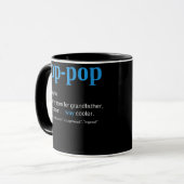 Mug Pop pop Définition Grandpa Fête des pères  (Devant gauche)