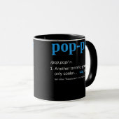 Mug Pop pop Définition Grandpa Fête des pères  (Devant droit)