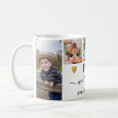 Mug POP We Love You Grandkids 5 Photo Collage   (Gauche)