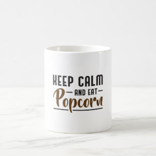 Mug Popcorn Day Cinema Movie Keep Calm Snack Idée cade
