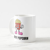 Mug Popcorn Food Kawaii Face (Devant gauche)