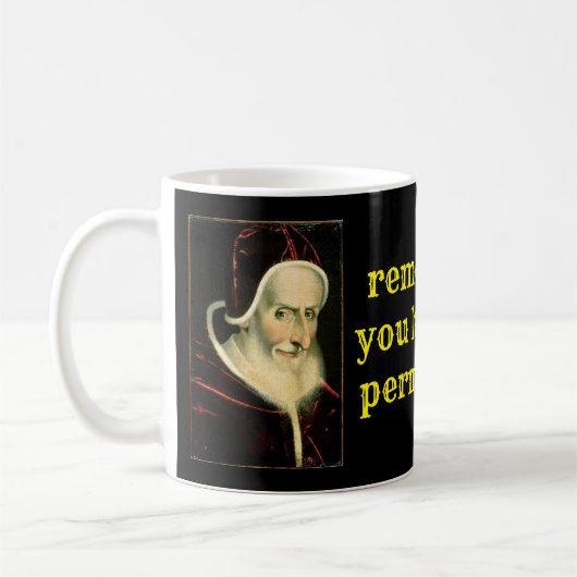 Mug Pope Pius V (Gauche)