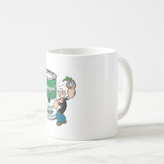 Mug Popeye spinach (Devant droit)