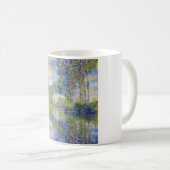 Mug Poplaires sur l'Epte (par Claude Monet) (Devant droit)