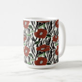 Mug Poppies rouges (Devant droit)
