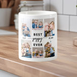 Mug Poppy Grand-Père Petits-Enfants Photo Collage<br><div class="desc">Célébrez le lien spécial entre Poppy et ses petits-enfants avec le "Collage photo grand-père de Poppy" Coffee Mug, un cadeau charmant et pratique qu'il chérira tous les jours. Cette tasse en céramique personnalisée présente un collage photo magnifiquement arrangé, présentant des moments précieux et des souvenirs précieux partagés avec ses petits-enfants...</div>