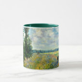 Mug Poppyfield près d'Argenteuil par Monet (Centre)