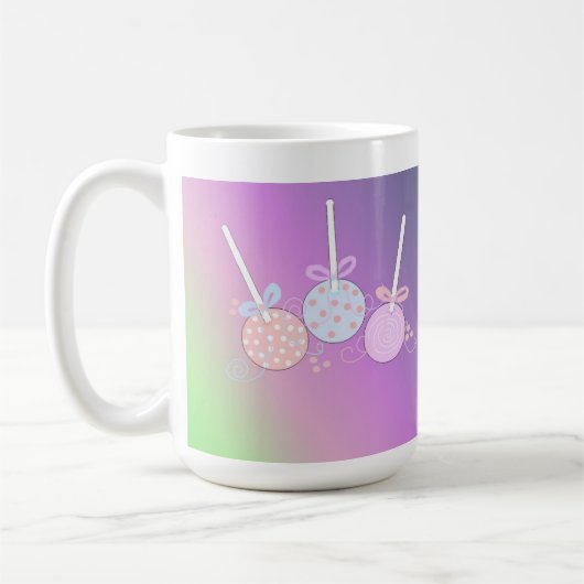 Mug Pops de gâteau pastel (Gauche)
