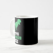 Mug Pops-saurus Rex Dino Dinosaur Funny Popssaurus  (Devant gauche)