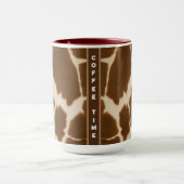 Mug Populaire Vache Faux Cuir Elégante Collection (Centre)