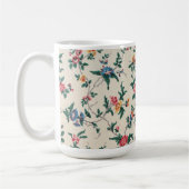 Mug Popular multicolored flower pattern (Gauche)
