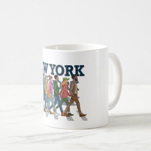 Mug Population de New York (Devant droit)