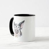 Mug Porc à la mode (Devant gauche)