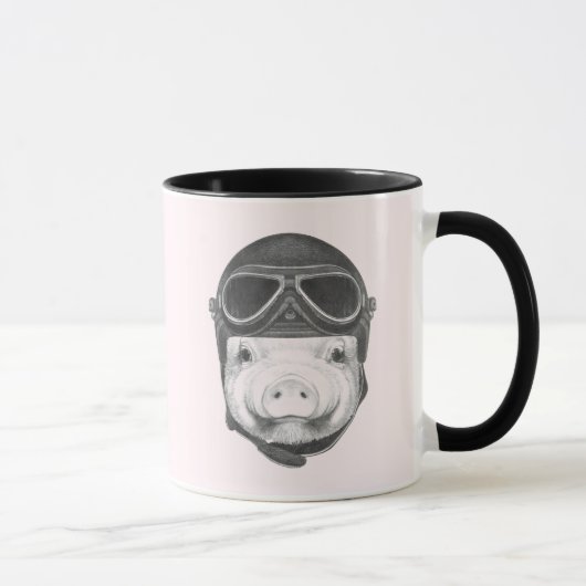 Mug Porc de casse-cou (Droite)