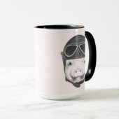Mug Porc de casse-cou (Devant droit)