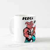 Mug Porc d'installation (Devant gauche)