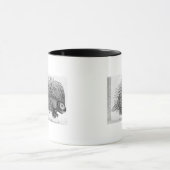 Mug Porc-épic, de 'Historia Animalium (Centre)
