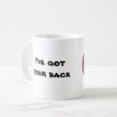Mug Porc - j'ai votre dos (Devant gauche)