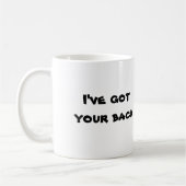 Mug Porc - j'ai votre dos (Gauche)