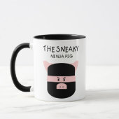 Mug Porc sournois de Ninja (Gauche)